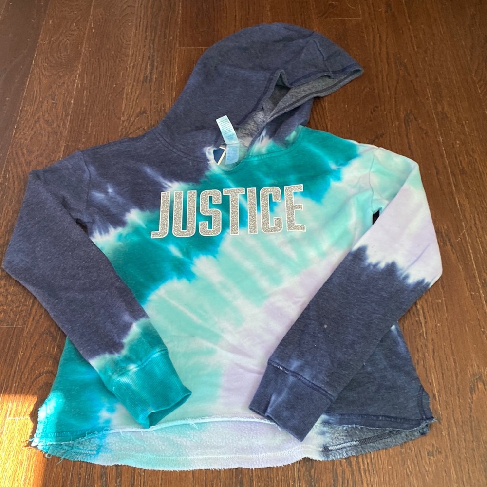 Girls Justice Hooded Sweatshirt NWT